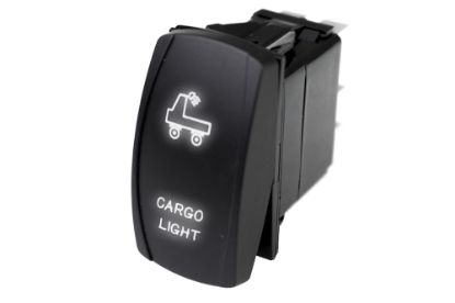 Picture of Race Sport LED Rocker Switch w/ White LED Radiance (Cargo Light)