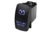 Picture of Race Sport LED Rocker Switch w/ Blue LED Radiance (Auxiliary Battery)
