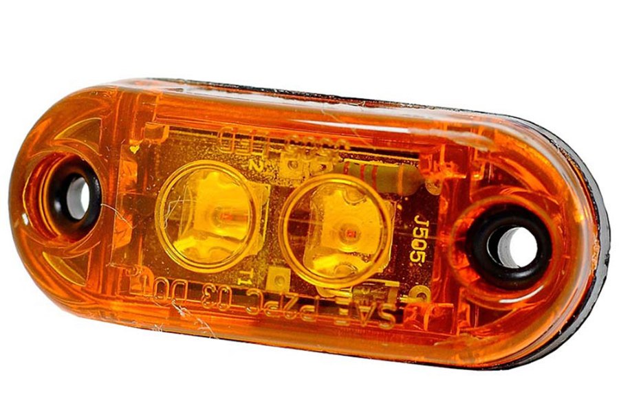 Picture of TowMate 2" Oval Amber Stop / Tail / Turn LED Light