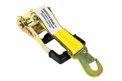Picture of Zip's 2" Long Handled Ratchet with Rubber Comfort Grip and Strap with Snap Hook