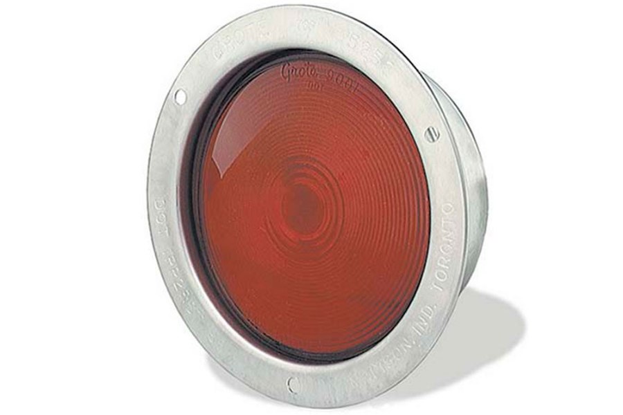 Picture of 2 Wire Chrome Red Light