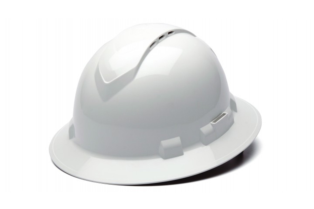 Picture of Pyramex Ridgeline Full Brim Vented Hard Hat