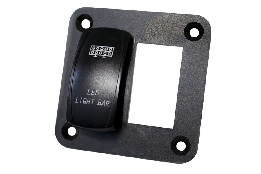Picture of Race Sport Aluminum Rocker Switch Mounting Panel for (2) Rocker Switches