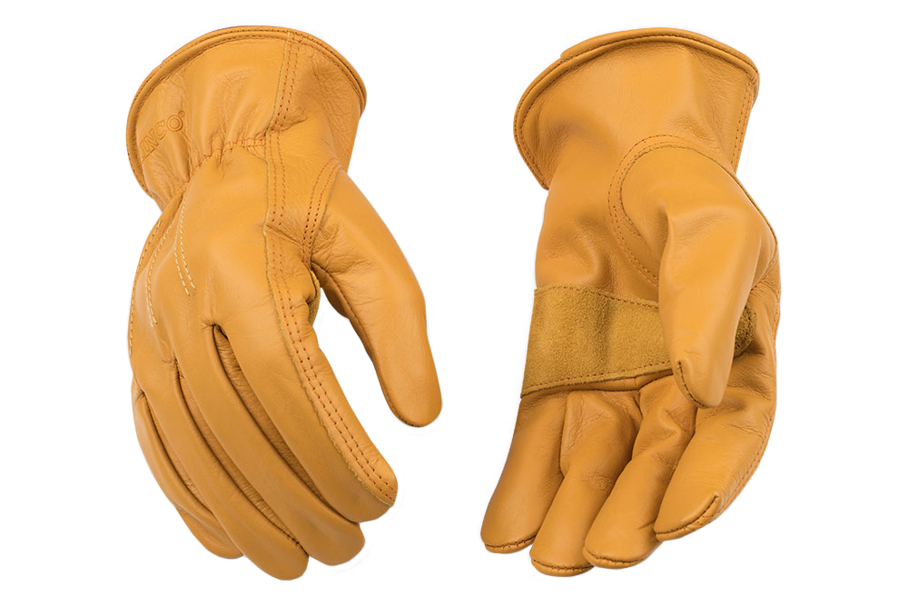 Picture of Kinco Unlined Premium Grain Cowhide Driver Gloves with Palm Patch