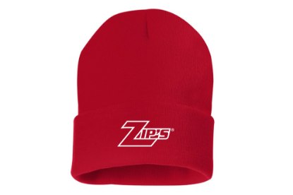 Picture of Zip's Red Cuffed Beanie