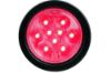 Picture of MAXXIMA LED Round Body Light w/Clear Lens, Red, 4"