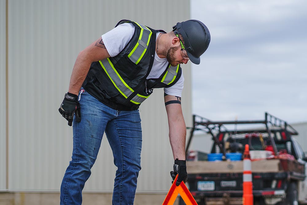 Picture of Pyramex Ridgeline Cap Style Vented Hard Hat