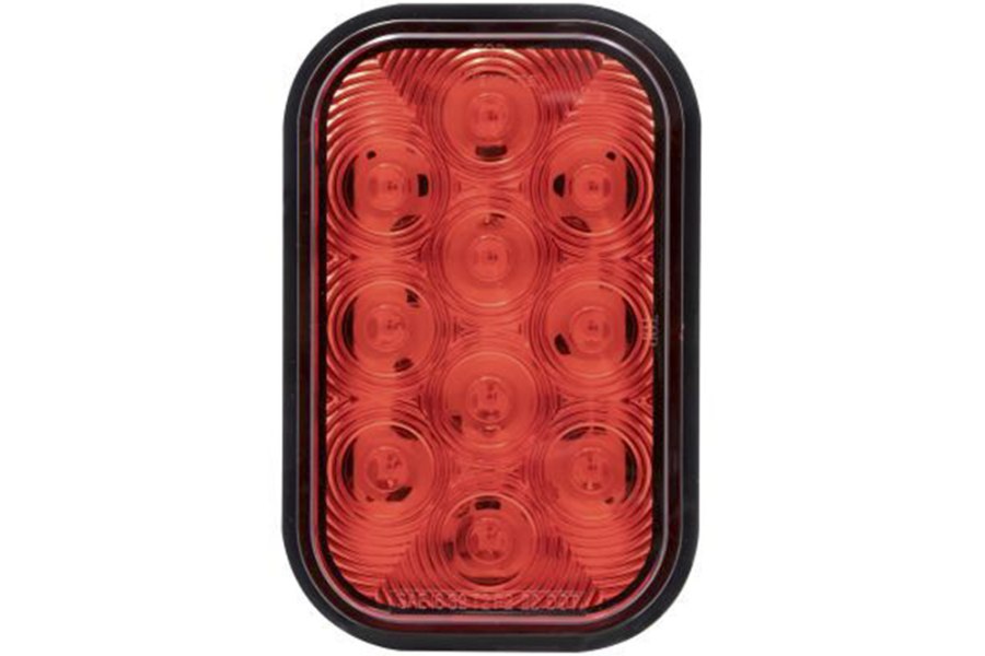 Picture of Maxxima Rectangular Red Stop/Turn/Tail - 10 LED