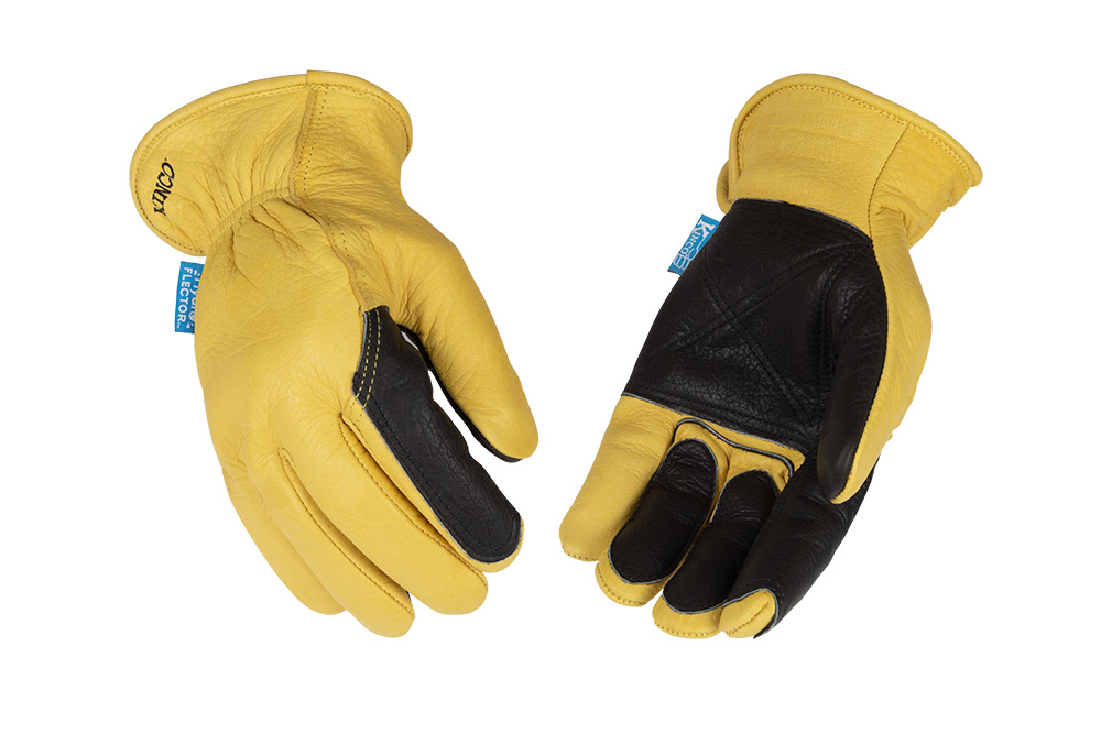 Picture of Kinco Hydroflector  Water-Resistant Grain Buffalo Driver Gloves