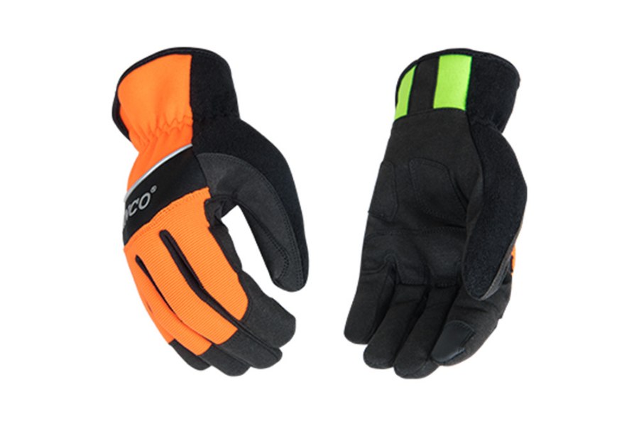 Picture of Kinco Pro Hi-Vis Unlined Driver Easy-On Gloves