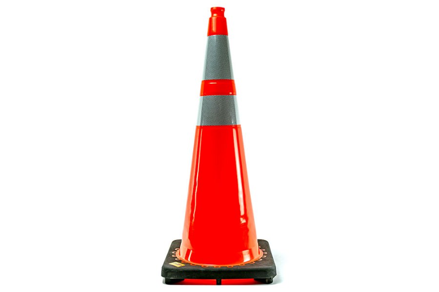 Picture of SafeAll MUTCD Orange Reflective Traffic Cone