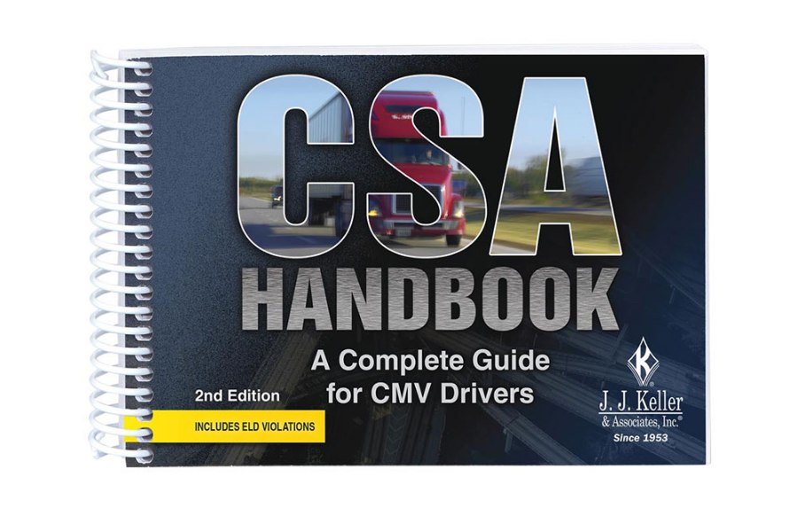 Picture of JJ Keller CSA Handbook: A Complete Guide for CMV Drivers