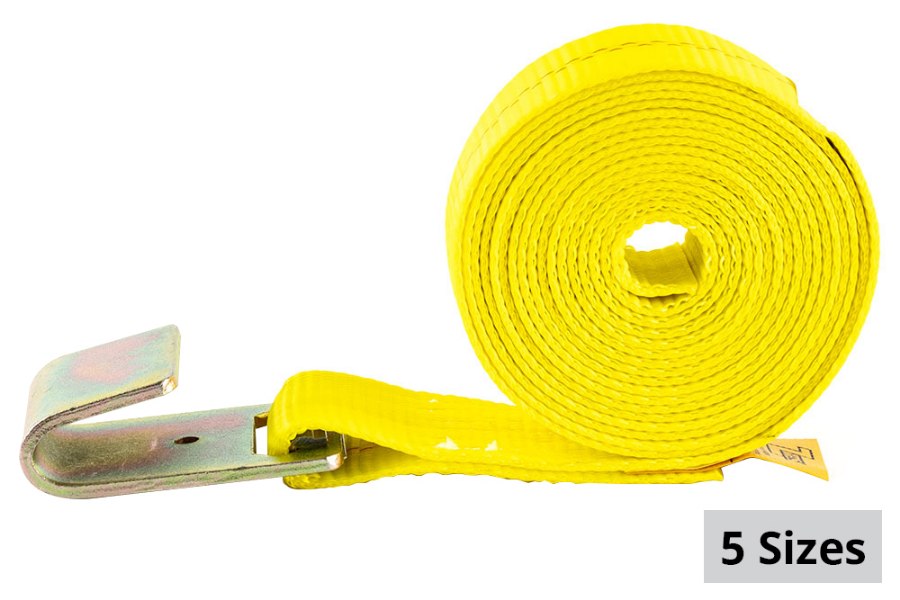 Picture of Zip's 4" Winch Straps with Flat Hooks