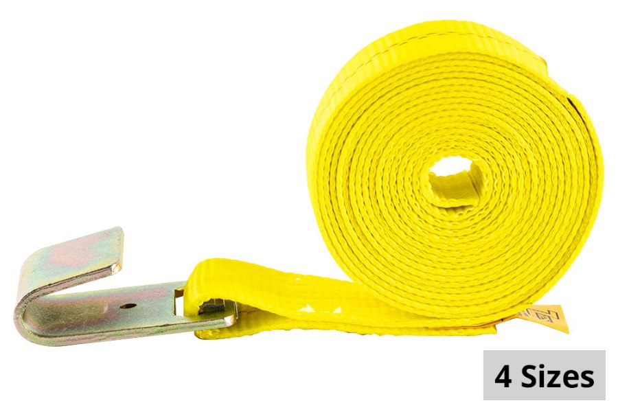 Picture of Zip's 3" Winch Straps with Flat Hooks