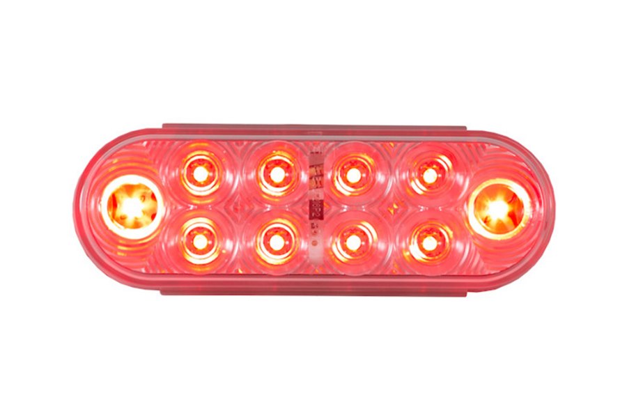 Picture of Buyers Oval 6" Stop Tail Turn Light, w/Clear Lens