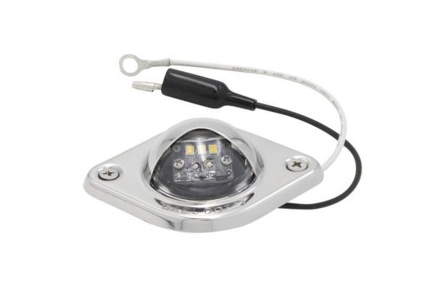 Picture of Maxxima LED License Light Polished Stainless Housing