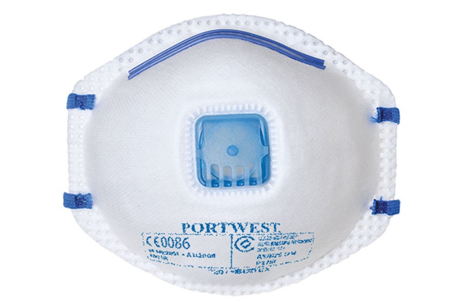 Picture of Portwest N95 Cup Valved Respirator (10 Pk)