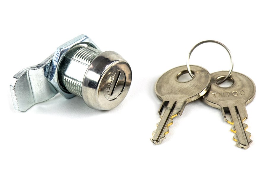Miller Lock Cylinder and Key Tm700 Type2 Cam | Zip's
