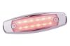 Picture of Maxxima 6" Peterbilt Style Clearance Marker Light w/ Clear Lens and 12 LEDs