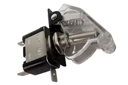 Picture of Race Sport 12-Volt LED Toggle Switch (White) - Comes with Toggle cover