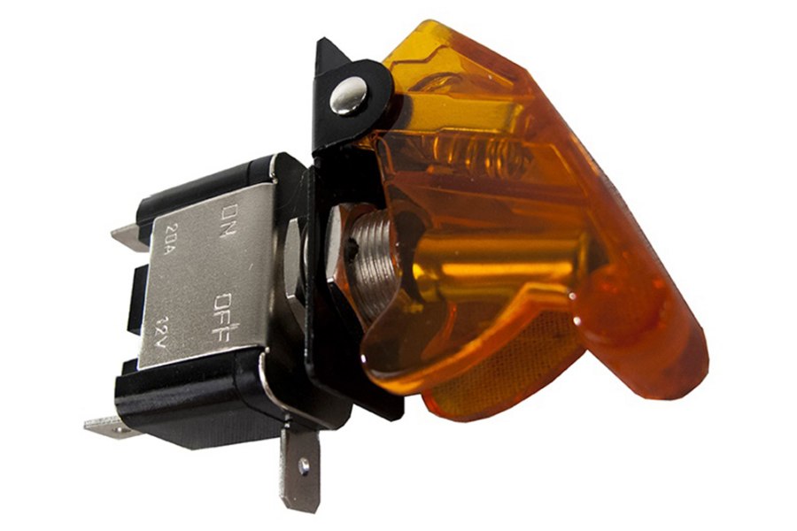 Picture of Race Sport 12V LED Toggle Switch (Yellow)