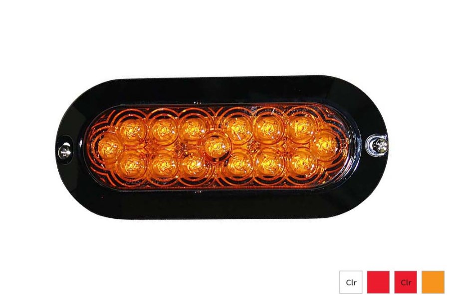 Picture of Maxxima Oval / Rectangle 8" x 3.5" Stop / Tail / Turn Light