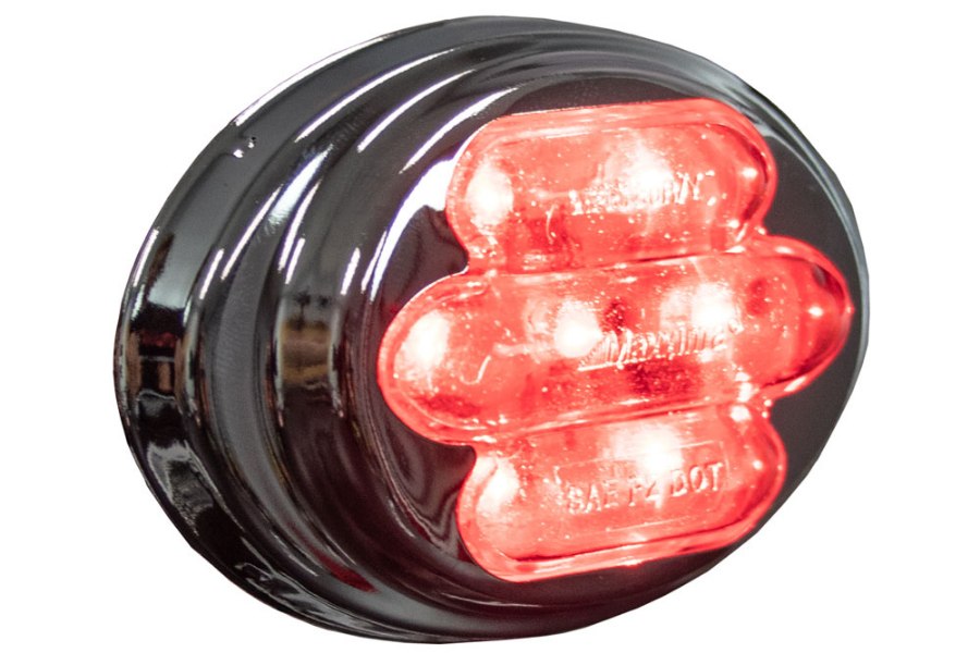 Picture of MAXXIMA Mini Oval LED Clearance Light with Tiered Bezel