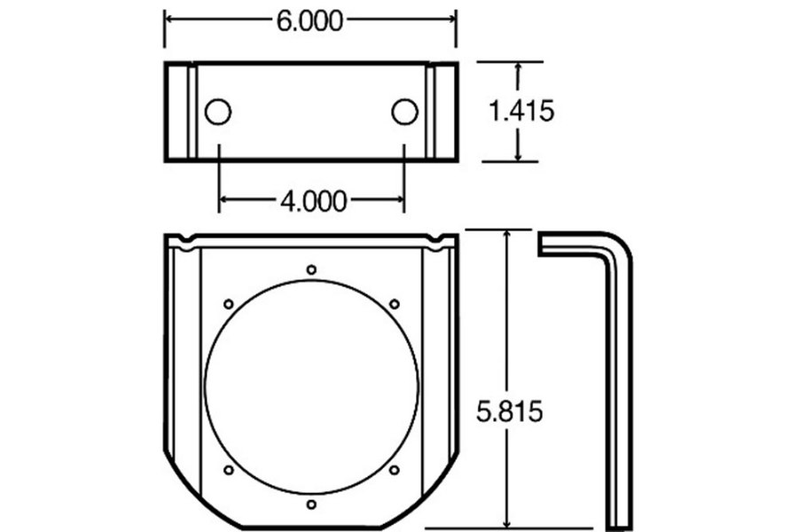 Picture of Truck-Lite 40 Series 4" Diameter Bracket Mount