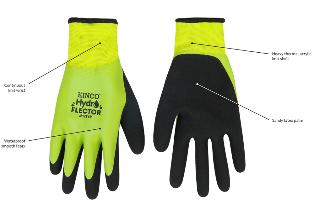 Picture of Kinco HydroFlector Waterproof Double Thermal Shell and Double-Coated Latex Gloves