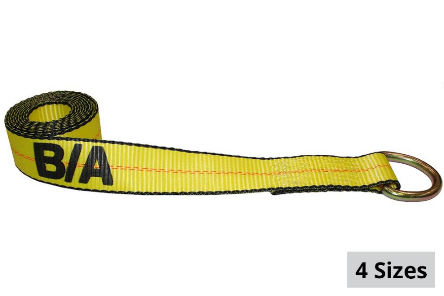 Picture of B/A Products Wheel Lift Tie-Down Strap with D-Rings