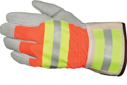 Picture of MCR Safety Economy Cowhide Reflective Work Gloves