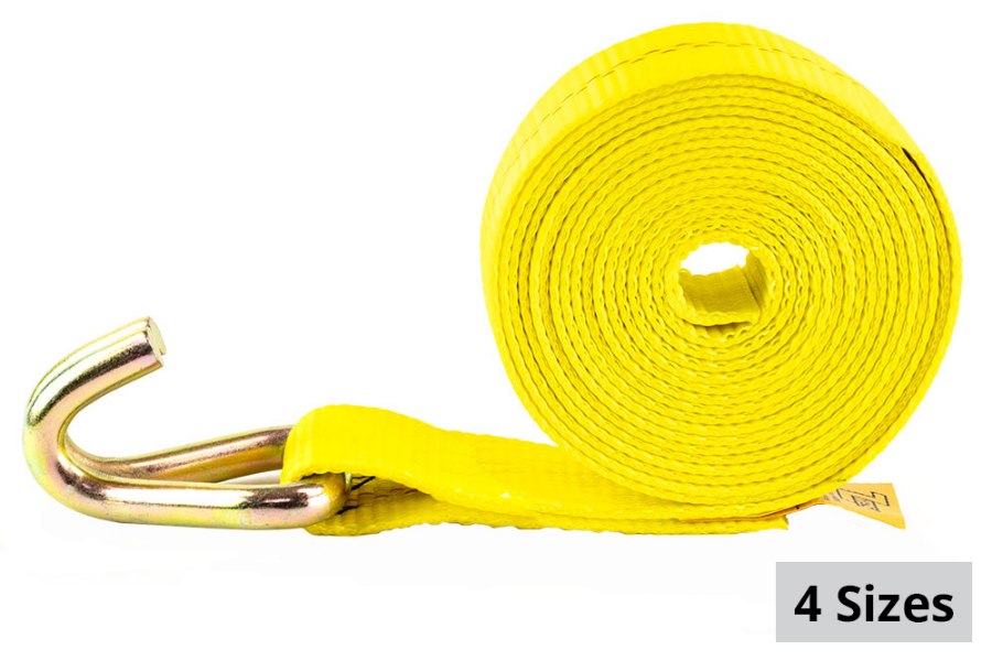 Picture of Zip's 2" Winch Straps with Double J Hooks