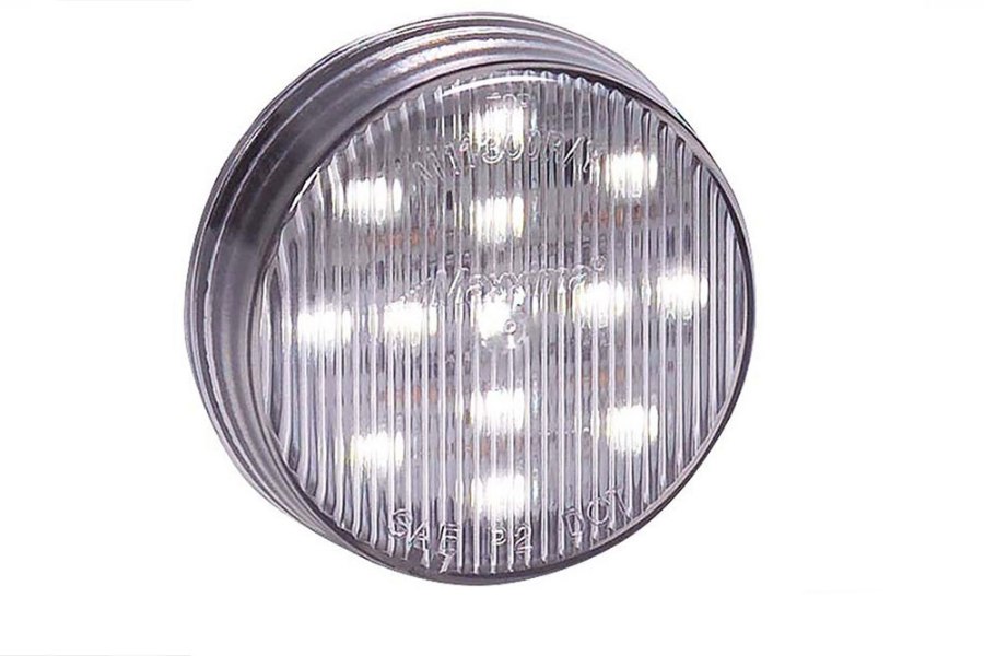 Picture of Maxxima 2 1/2" Round Clearance Marker Light w/ Clear Lens and 10 LEDs