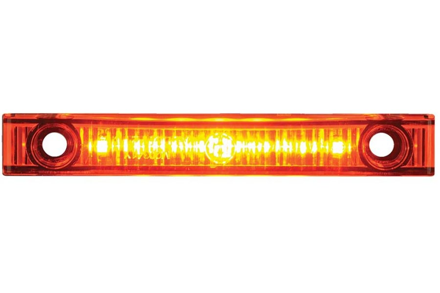 Picture of MAXXIMA Clearance Marker Light, P2PC, Rectangular, Amber, 4"W