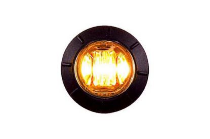 Picture of 3/4" Round LED Marker Light w/Grommet, Amber