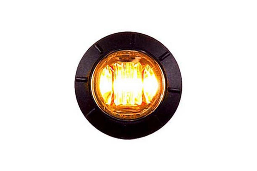 Picture of Buyers Products Clear 3/4" Round LED Marker Light w/Grommet