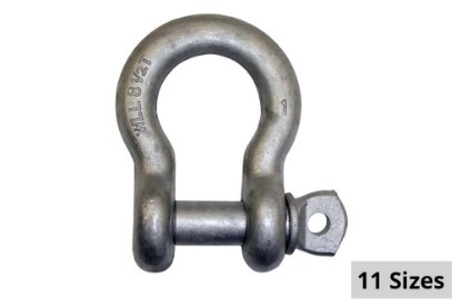 Picture of B/A Products Anchor Shackle Screw Pin, Carbon