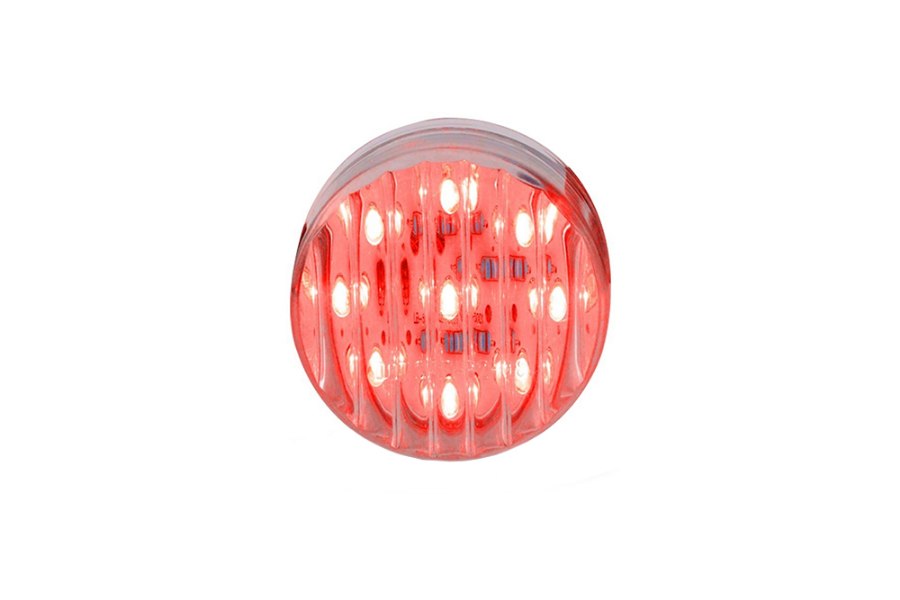 Picture of Trux Red Ribbed LED Marker Light