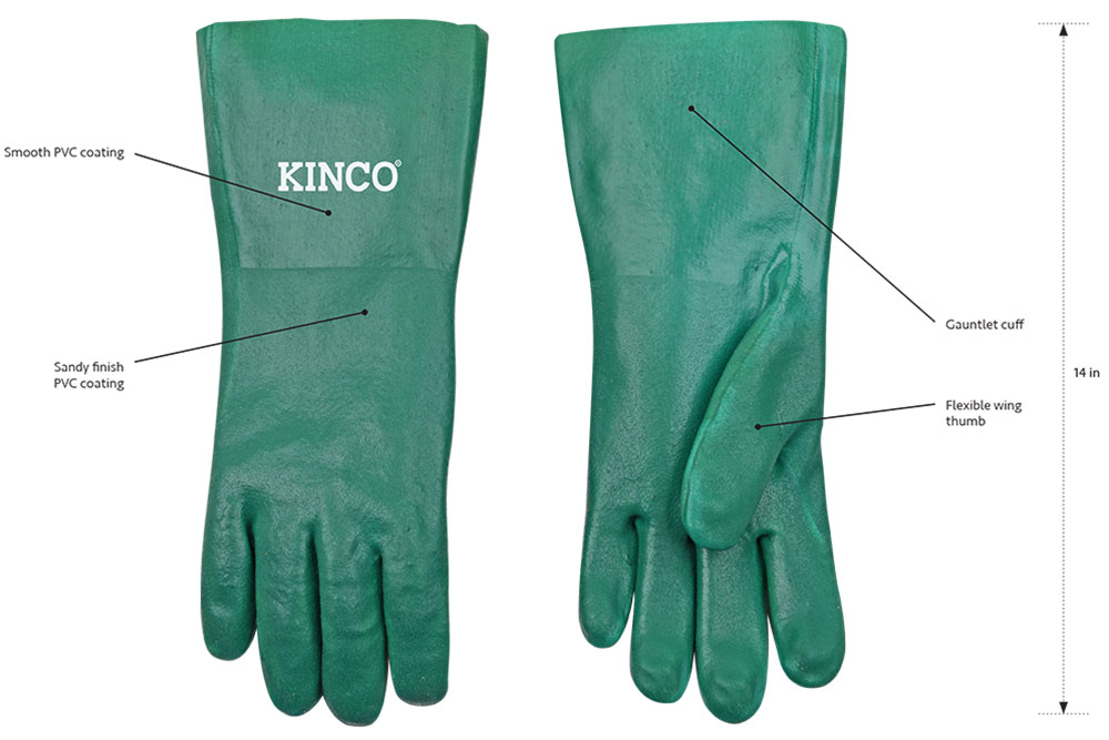 Picture of Kinco Sandy PVC 14" Work Gloves