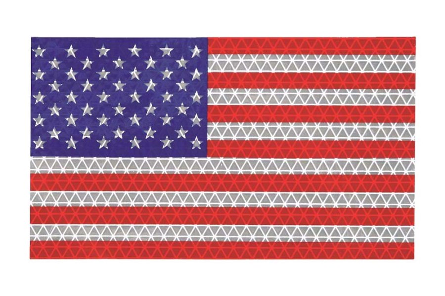 Picture of Orafol Reflexite Daybright Retroreflective American Flag Decal