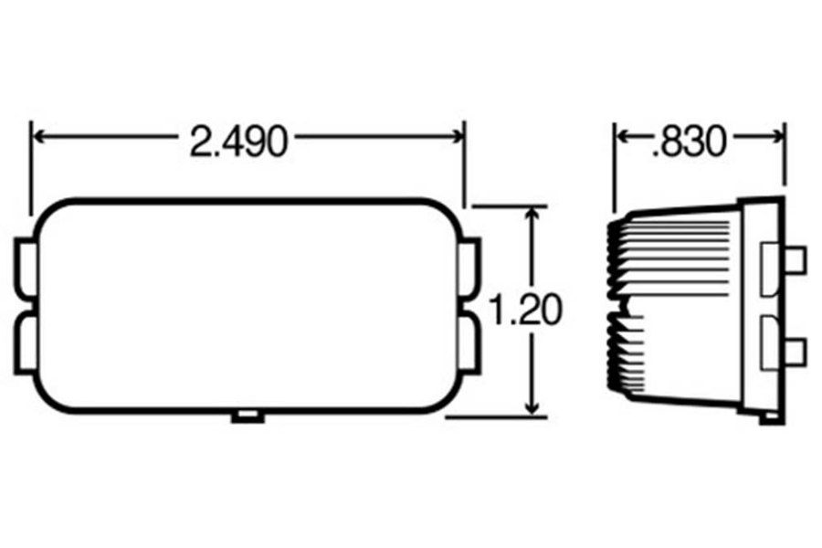 Picture of Truck-Lite Model 15 Clear License Plate Lamp