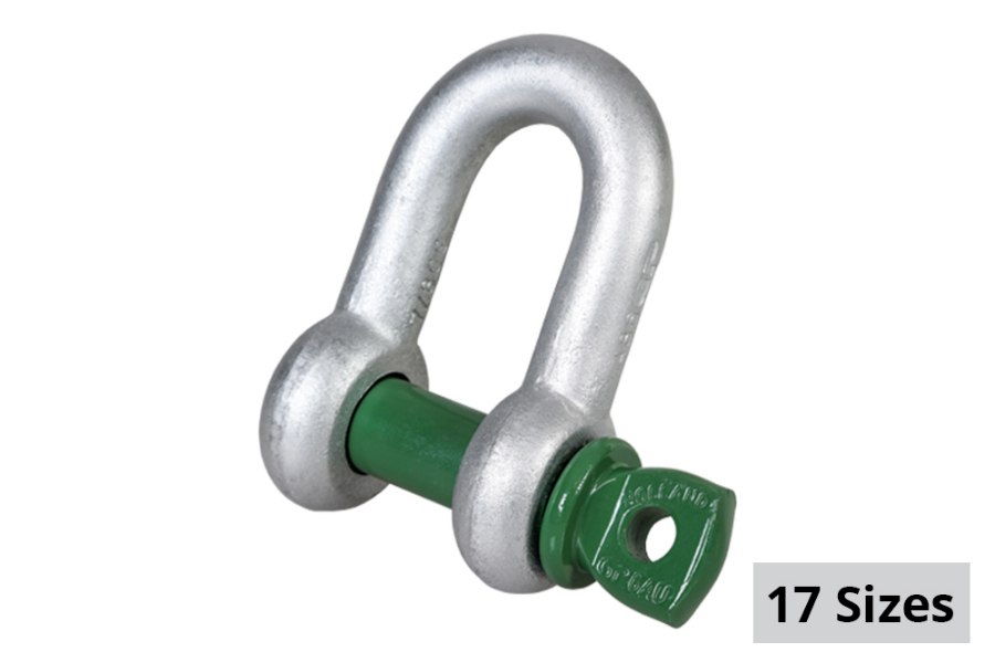Picture of Green Pin Dee Shackle with Screw Collar Pin