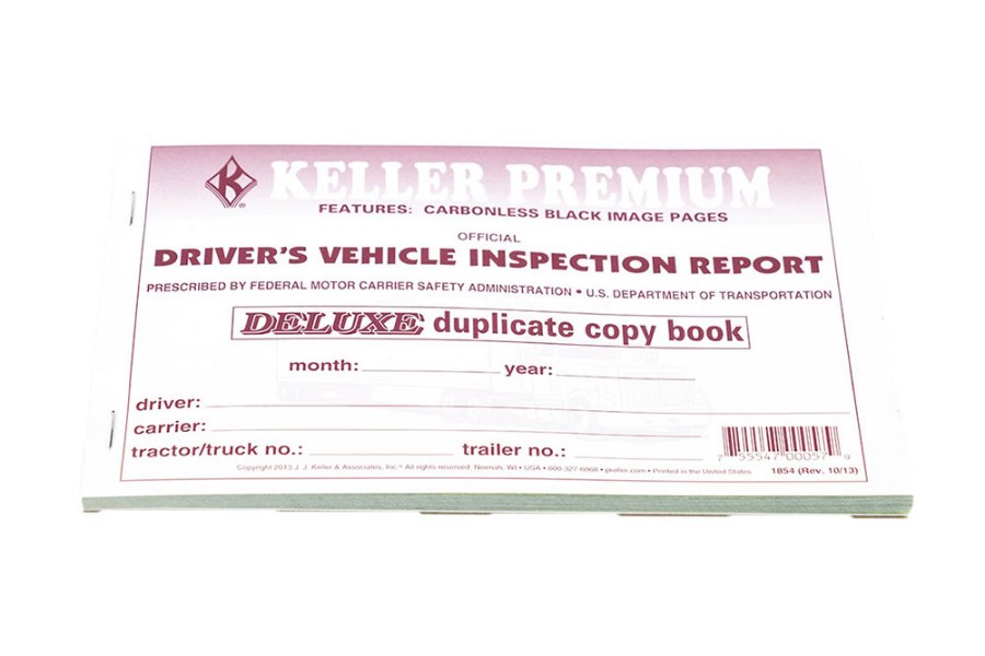 Picture of JJ Keller Vehicle Inspection Report