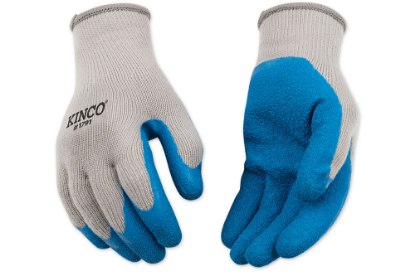 Picture of Kinco Poly-Cotton Knit Shell Gloves with Latex Palm