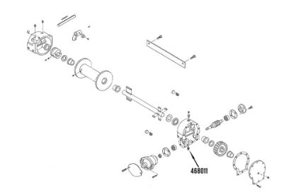 Picture of Ramsey Plug 4 Ton Hydraulic Winch