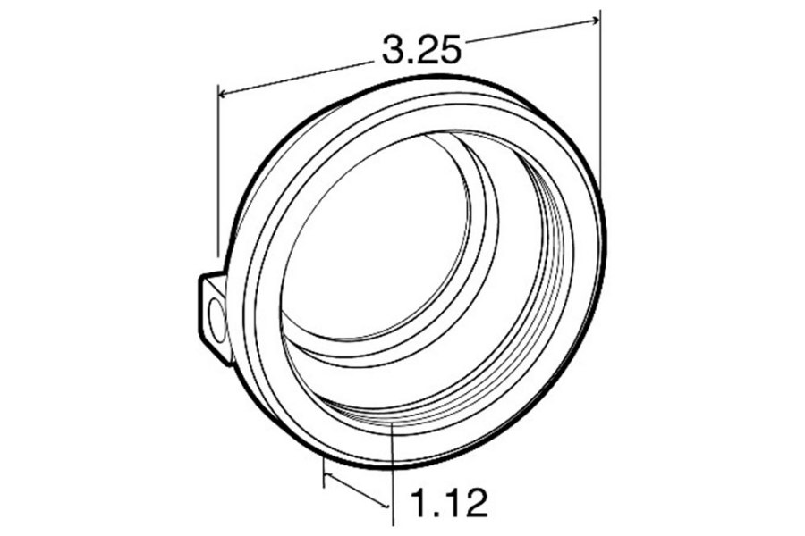 Picture of Truck-Lite 2.5" Open Back Wide Groove Grommet