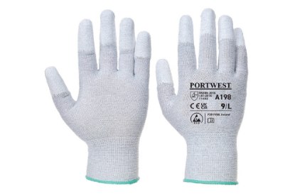 Picture of Portwest Antistatic PU Fingertip Gloves