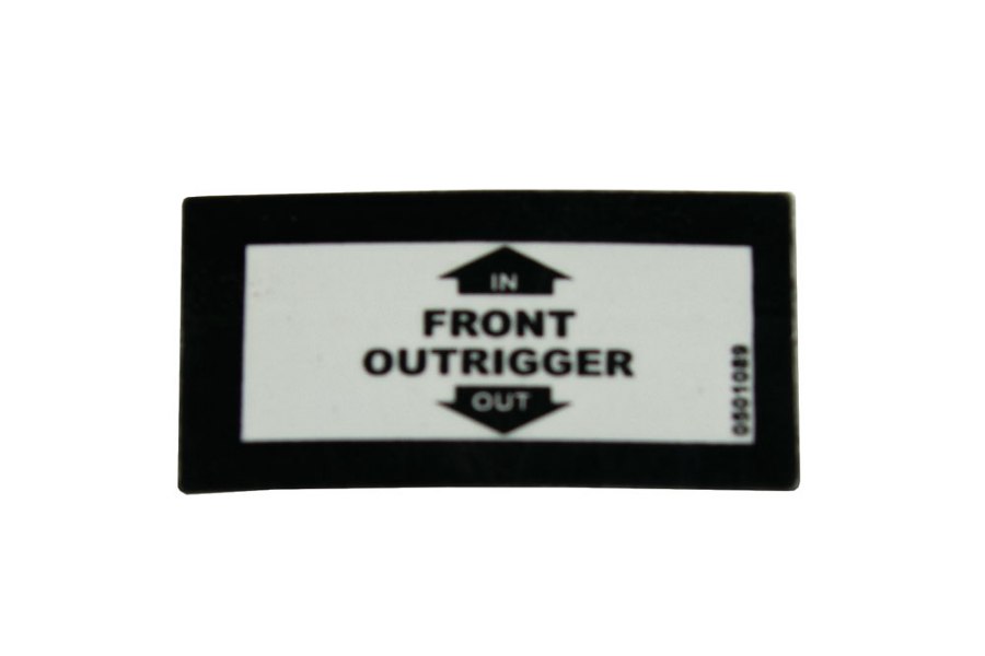 Picture of Decal  Front Outrig In/Out