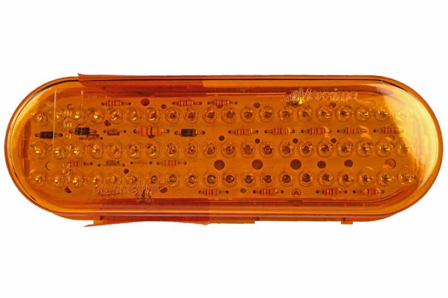 Picture of Light  Oval Amber 60 Led Stt