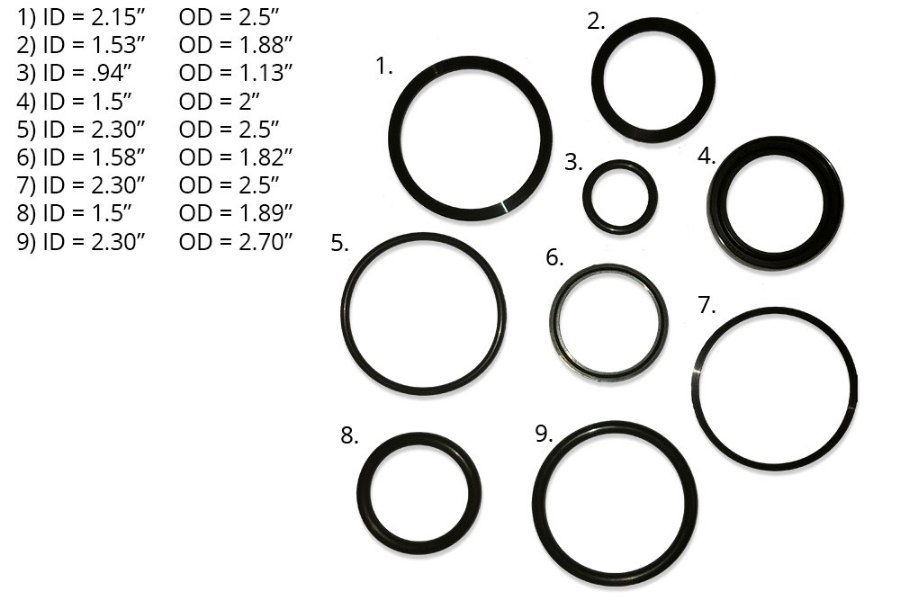 Seal Kit For Hc0115 | Zip's